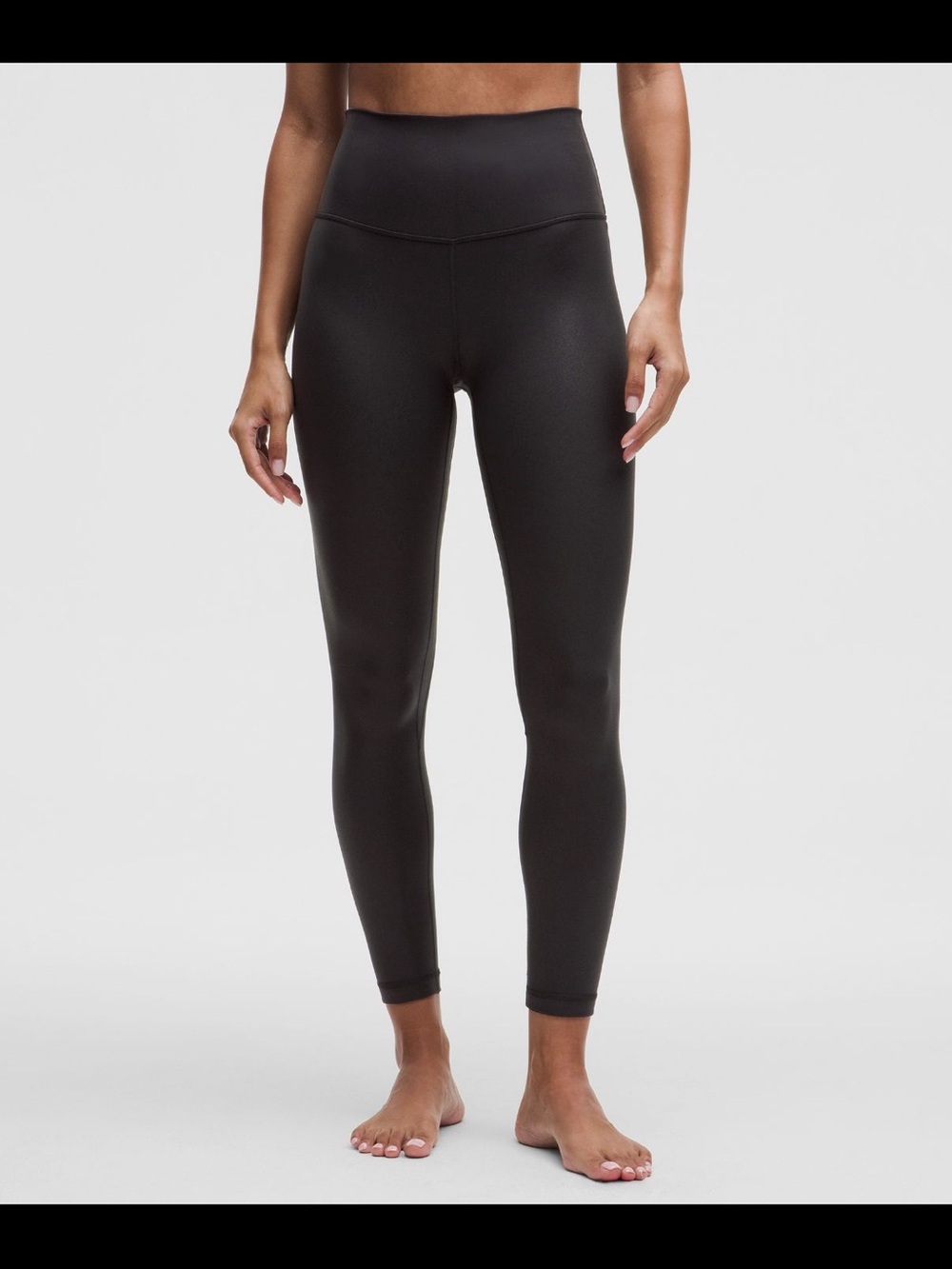 lululemon athletica Black High-Rise Shine Leggings